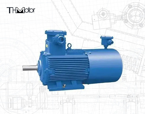 IC411 Elektrische vlamwerende motor IP55 Beschermingsklasse ≤ 70 dB