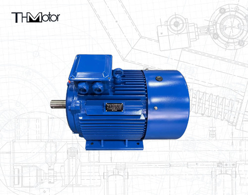 IC0141 Motor voor eekhoornkooien met een asdiameter van 75 mm voor continue werking S1
