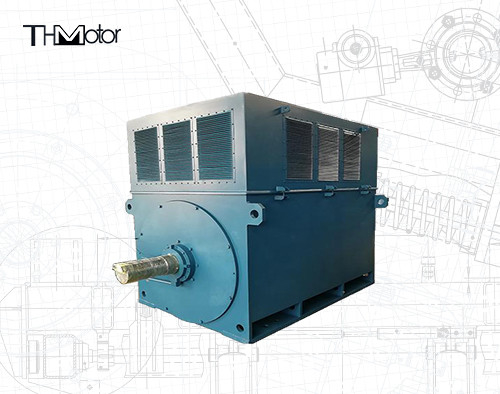 YPKK 900kw Driefasige asynchrone elektromotor Hoogspanning 8p10p 12p