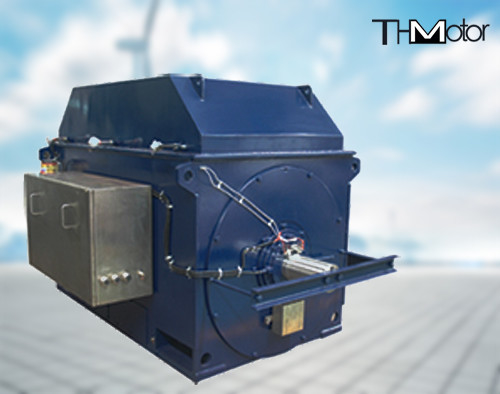 Van de de elektrische motor elektrische motor van YRKK 1000KW ac gekronkelde de rotormotor met hoog voltage in drie stadia
